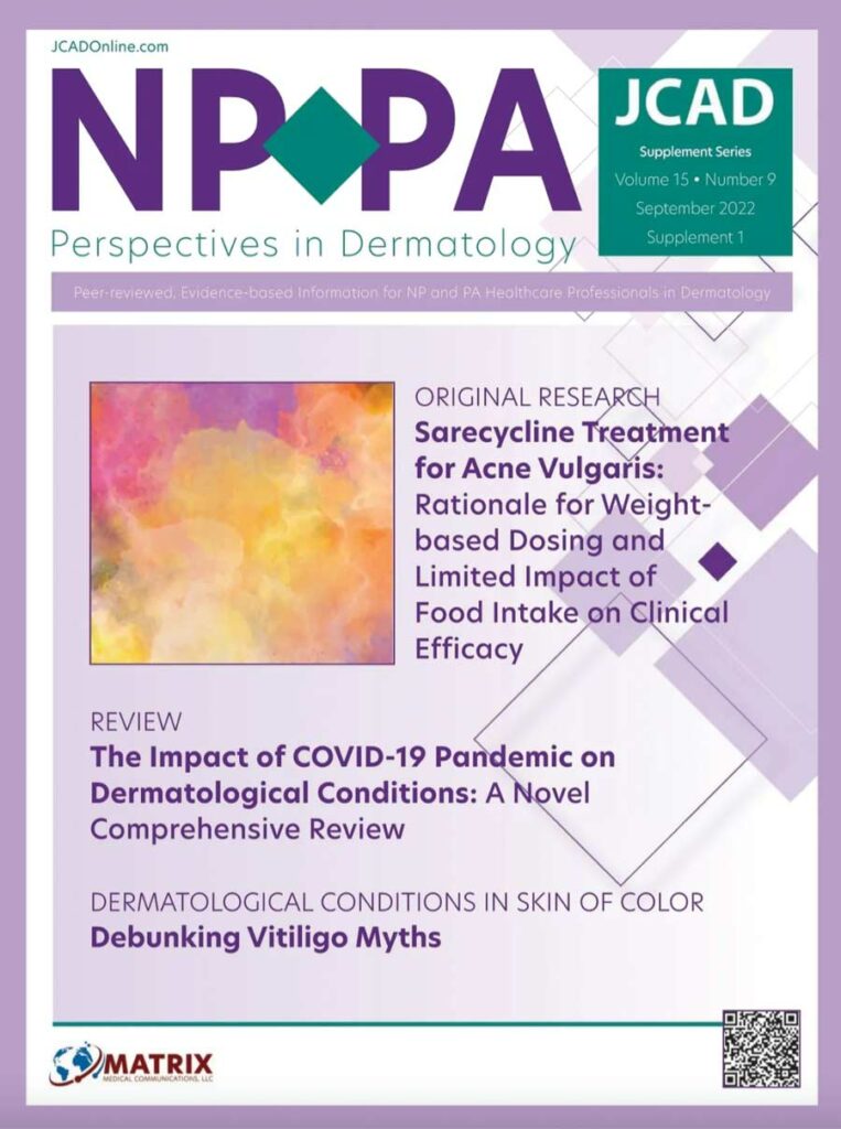 NP+PA Perspectives in Dermatology: September 2022
